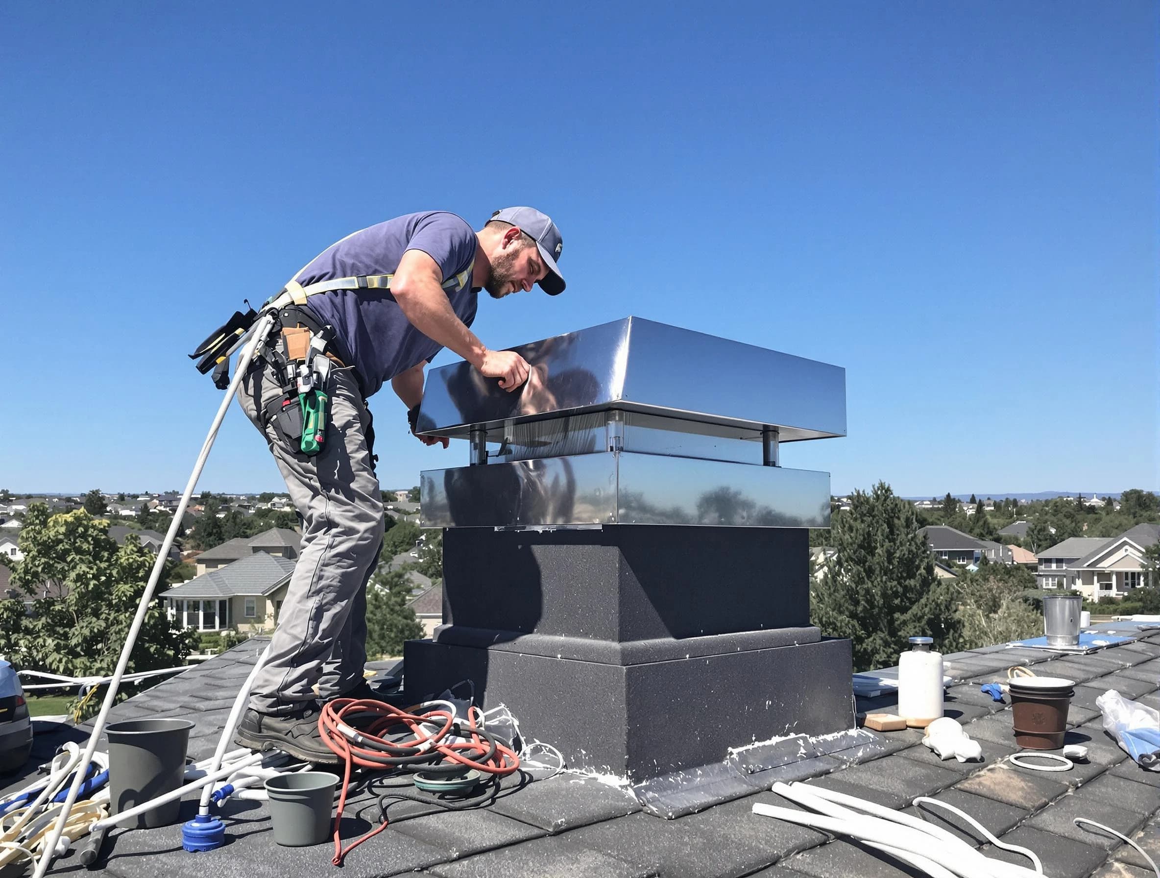 Chimney Cap Services service in Norman, OK